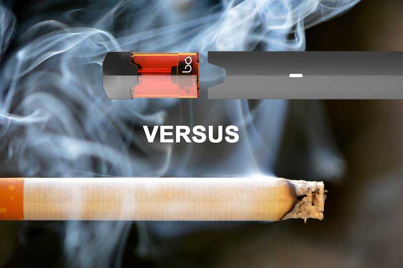 Vape vs. Smoke
