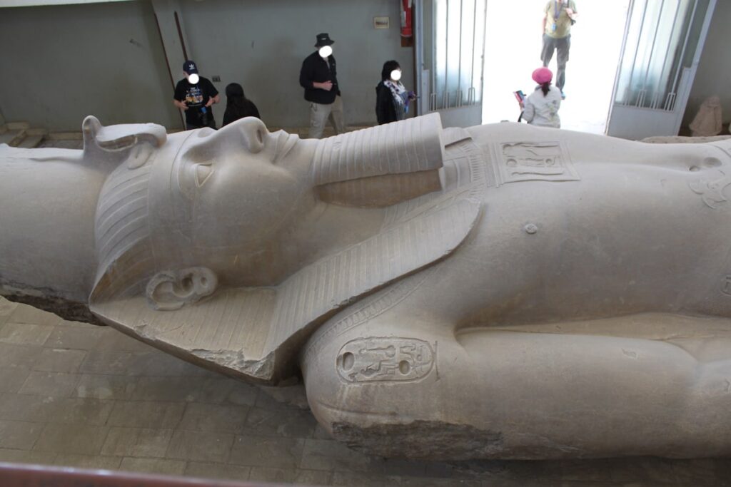Ramses Statue in Memphis